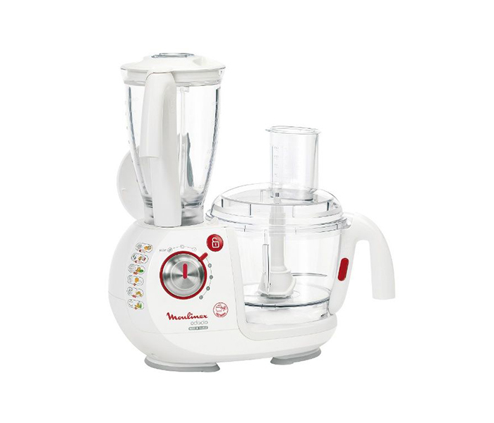 Moulinex FP7361 1000Watts Odacio Food Processor - White - Zoom Image