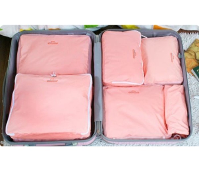 Travel Bag for Women 5 Piece TB52 Pink - Zoom Image 3