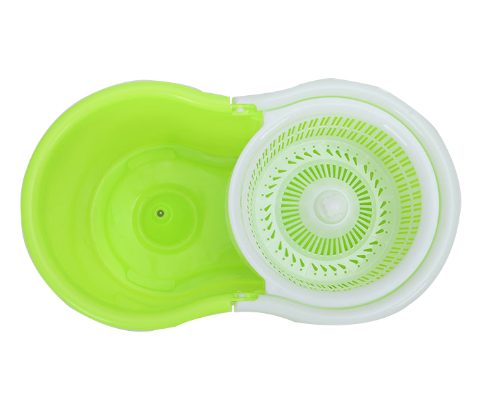 Delcasa DC1166 Azolla Spin Easy Mop - Green and White - Zoom Image 2