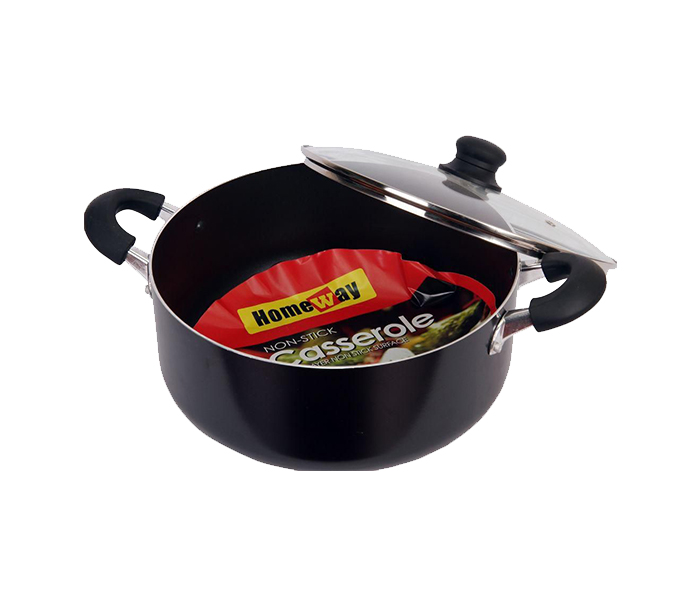 Homeway CS-252 28Cm Nonstick Casserole - Black - Zoom Image 1