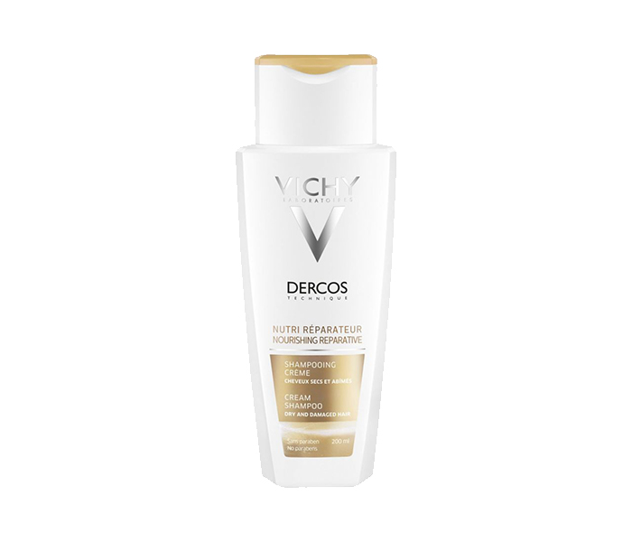 Vichy N11264888A Dercos Nourishing & Reparative Cream Shampoo - 200 ml - Zoom Image 2