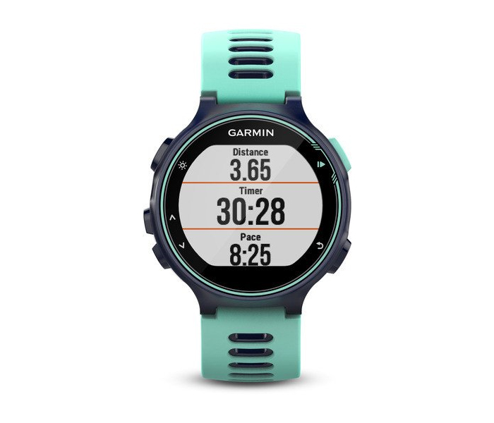 Garmin Forerunner 735XT GPS Running Watch Tri Bundle - Black and Blue - Zoom Image 2