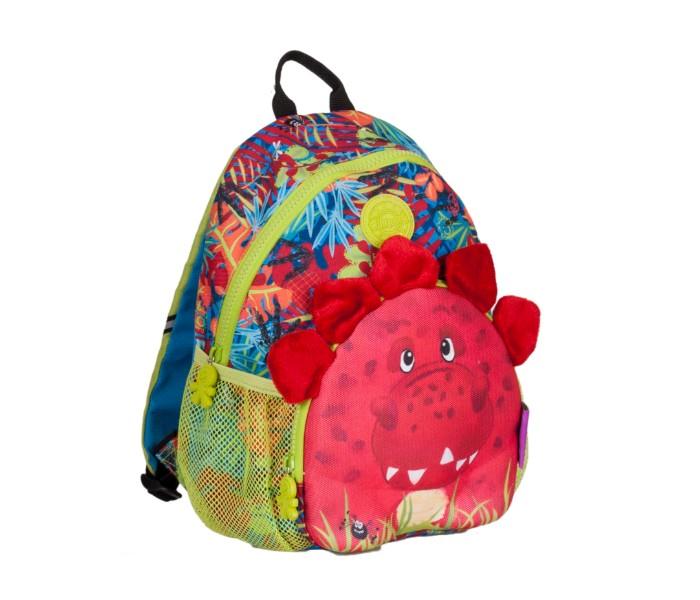 Okiedog 86003 Wildpack Junior Backpack Dinosaur W-Eva Front Pocket For Unisex Multicolor - Zoom Image 2