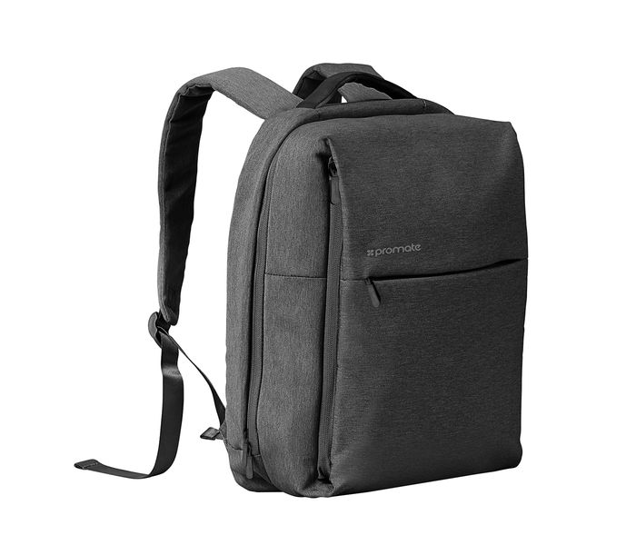 Promate Citypack-BP 15.6 inch Laptop Backpack with Multiple Pockets, Black - Zoom Image 5