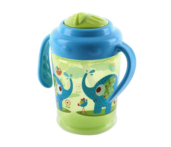 Baby Plus BP5167 Baby Training Cup with Two Handle - Green - Zoom Image 3