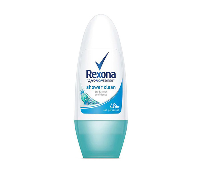 Rexona N11294784A Shower Clean Roll-On Deodorant - 50ML - Zoom Image