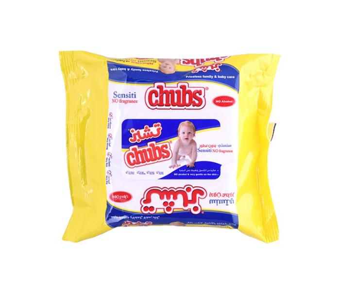 Chubs 20 Piece Sensitive Baby Wipes - Zoom Image