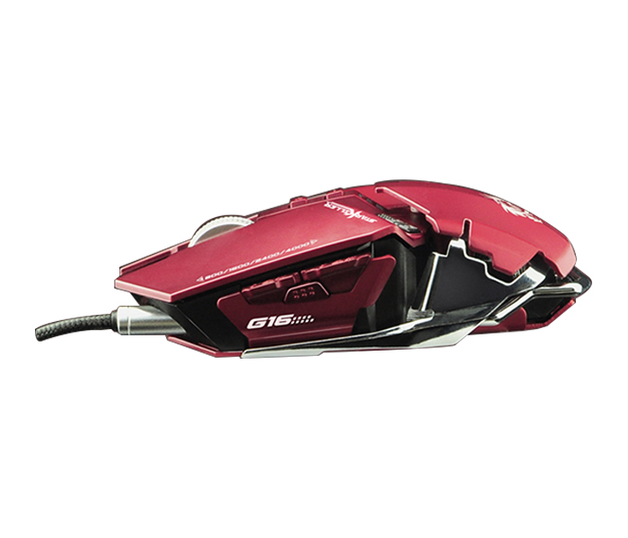 Dragon War G16 Star Killer 4000 DPI Gaming Mouse - Red - Zoom Image 5