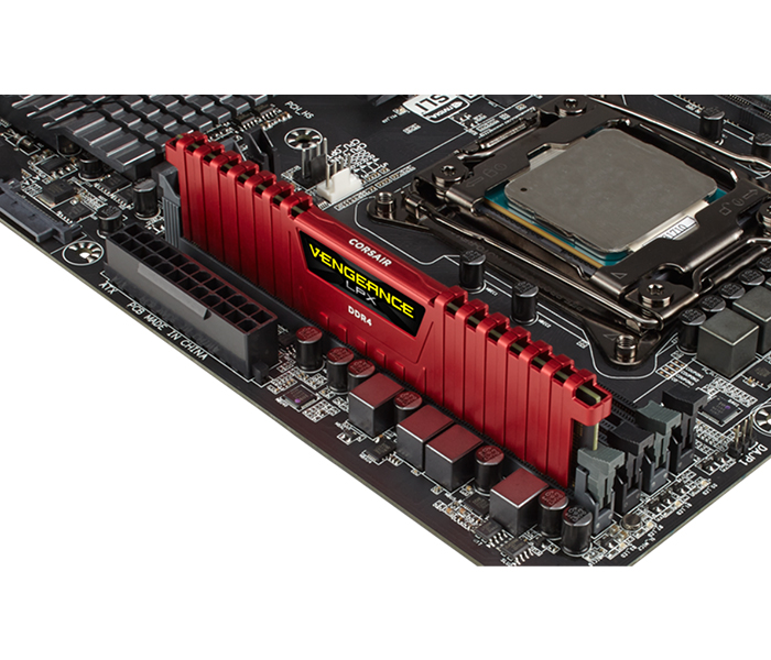 Corsair CMK16GX4M2B3000C15R Vengeance LPX 16GB (2 x 8GB) DDR4 DRAM 3000MHz C15 Memory Kit - Red - Zoom Image 3