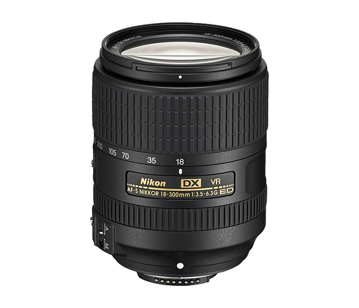 Nikon AF-S DX Nikkor 18-300mm f/3.5-6.3G ED VR Lens - Black - Zoom Image 4