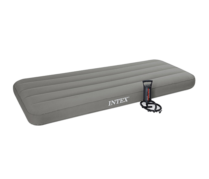 Intex ZX-69710 191 x 76 x 18CM Twin Roll N Go Airbed - Grey - Zoom Image 2