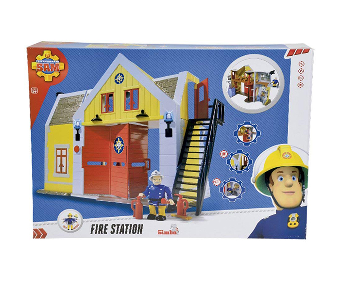 Simba 9251062 Sam Fire-Station with Figurine - Zoom Image 5