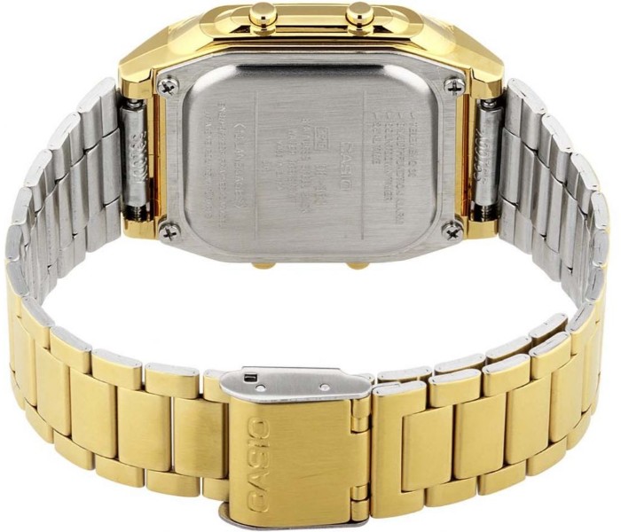 Casio DB-360G-9ADF (TH) Unisex Digital Watch Black and Gold - Zoom Image 2