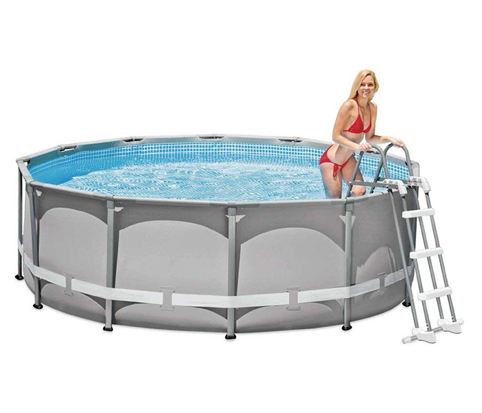 Intex ZX-28072 Pool Ladder with Removable Steps for 42 & 36 in. Depth Pools - Zoom Image 1