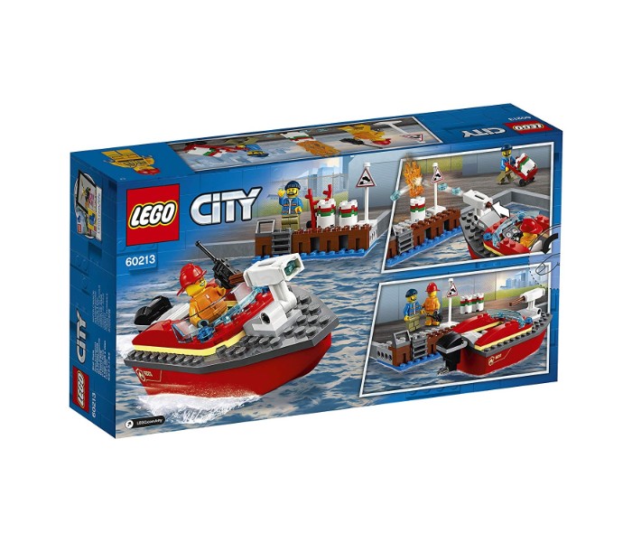 Lego City 60213 Dock Side Fire Assorted - Zoom Image 4