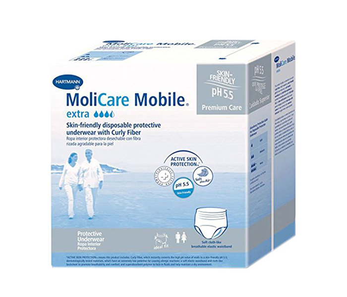 Molicare N12831996A 14 Pieces Mobile Protective Underwear - Size XL - Zoom Image 1