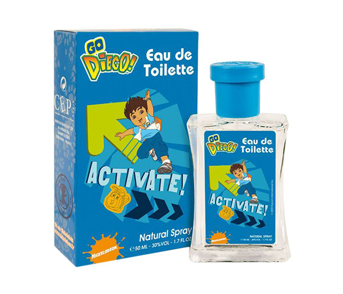 CEP Go Diego Activate Eau de Toilette Natural Spray for Kids - 50ml - Zoom Image