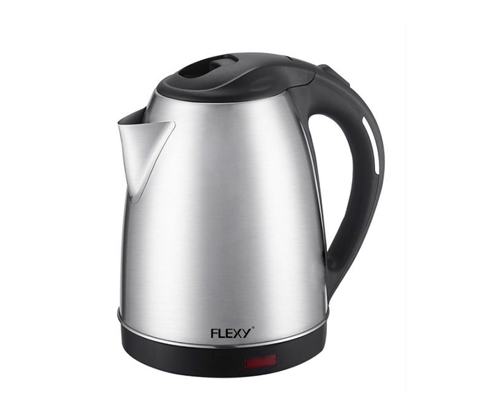 Flexy FLH57SS 1.8 Litre Stainless Steel Electric Kettle - Silver - Zoom Image