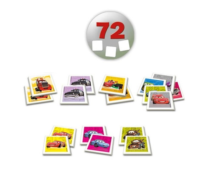 Educa 15884 Identic Cars 72 Cards Multi Color - Zoom Image 1