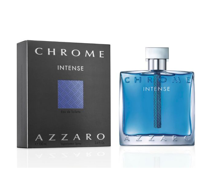 Azzaro 100ml Chrome Intense Eau De Toilette Spray for Men - Zoom Image