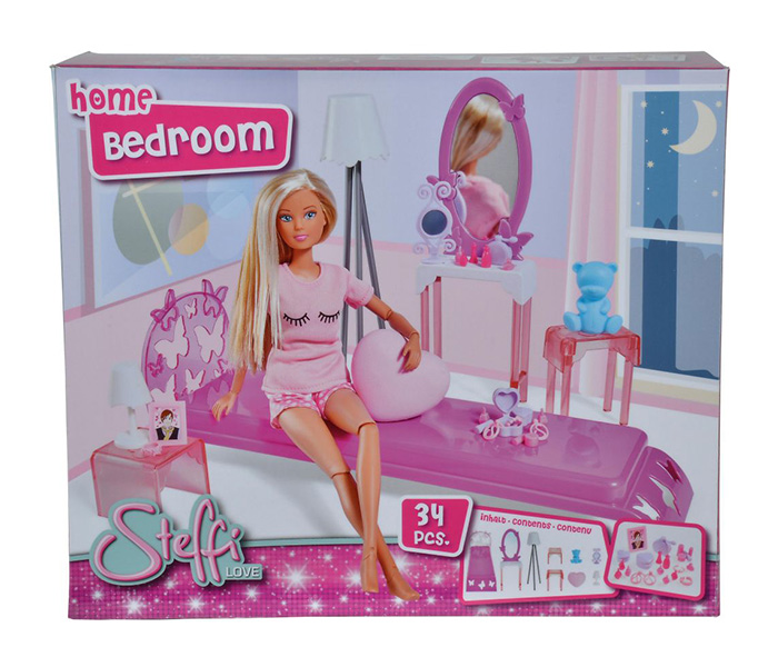 Simba 4663232 Steffi Love Home Bedroom Set - 34 Pieces - Zoom Image 3