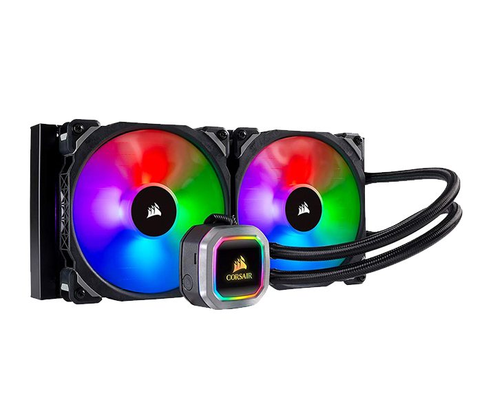 Corsair CW-9060038-WW Hydro Series H115i RGB Platinum 280mm Liquid CPU Cooler - Black - Zoom Image 6