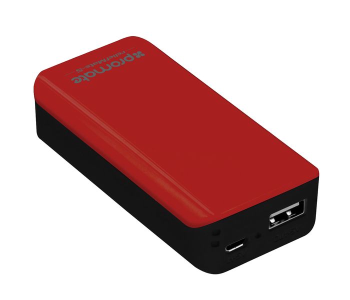 Promate ReliefMate-5 5200 mAh Universal Power Bank, Red - Zoom Image 8