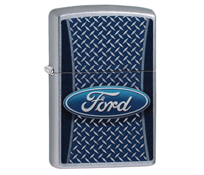 Zippo 29065 Ford Tire Treads Lighter Blue - Zoom Image 1