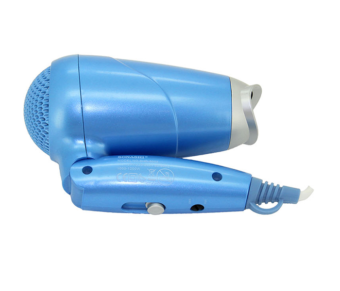 Sonashi SHD-5002 Travel Hair Dryer, Blue - Zoom Image 2