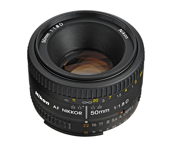 Nikon AF Nikkor 50mm f/1.8D Lens - Black - Zoom Image 4