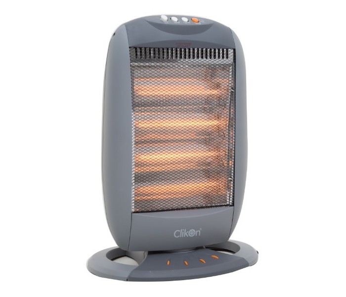 Clikon CK4209-N 1200Watt Halogen Heater - Grey - Zoom Image 3