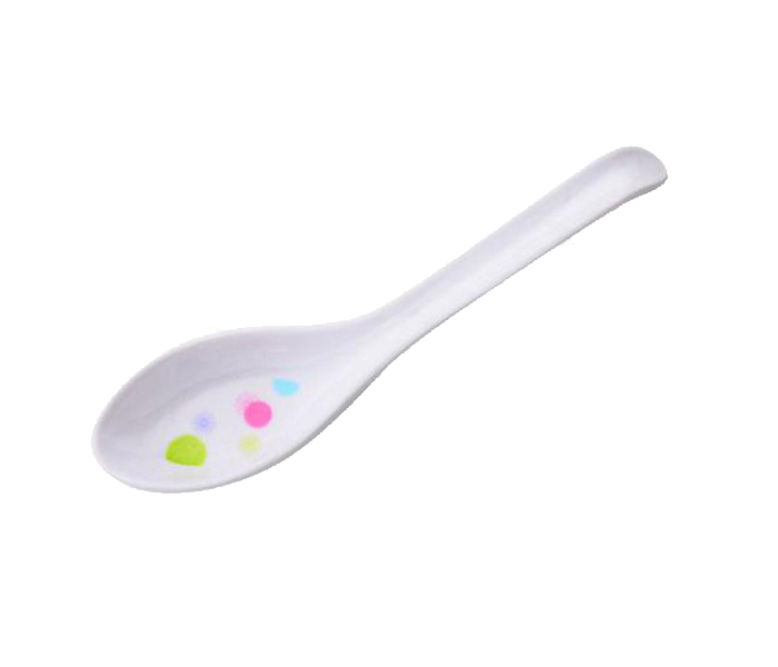 Royalford RF7388 Melamine Ware Table Spoon - White - Zoom Image