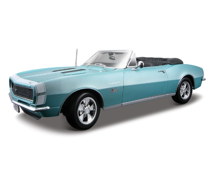 Maisto Tech 31684 1:18 SE (A) 1967 Chevrolet Camaro SS 396 Convertible Blue - Zoom Image 1