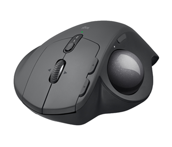 Logitech 910-005179 MX Ergo Wireless Trackball Mouse - Black - Zoom Image 5