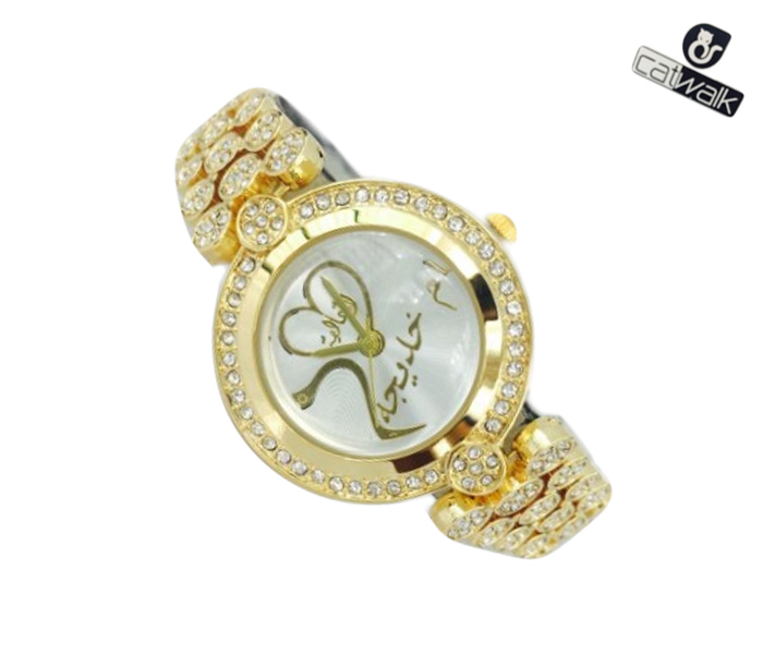 Catwalk CW-967 Genuine quality Fashionable Cz Watch For Women Gold - Zoom Image