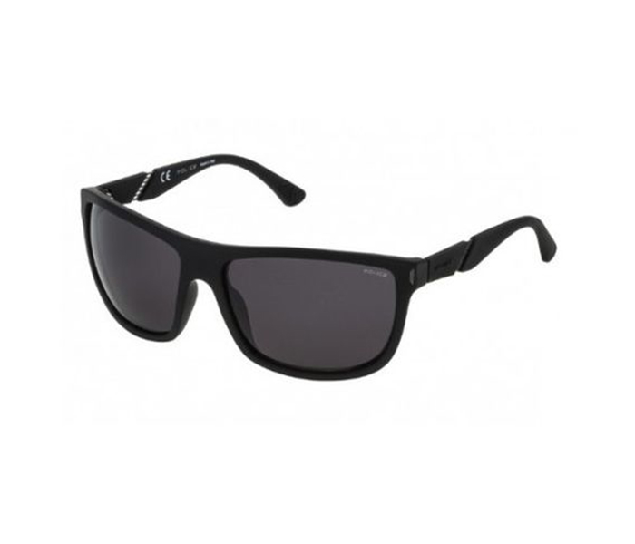 Police SPL351 06AA Wayfarer Black Frame & Black Mirrored Sunglasses for Unisex - Zoom Image