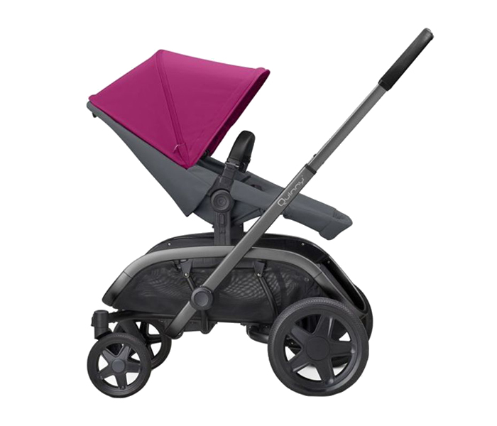 Quinny 1396510300 Hubb Portable Stroller - Pink & Graphite - Zoom Image 5