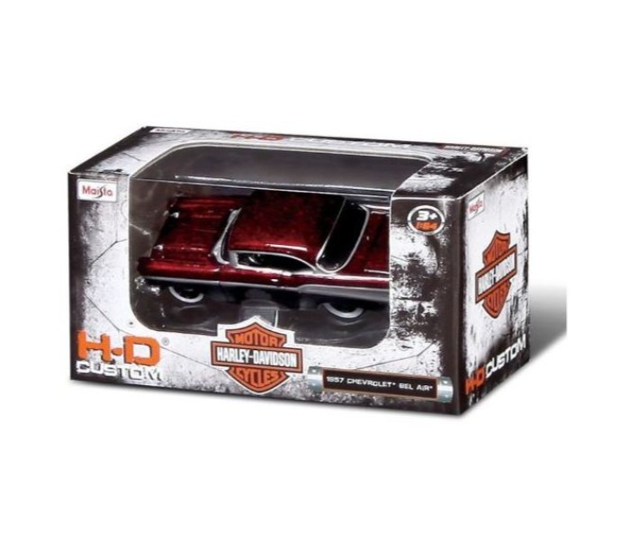 Maisto Tech 14380 1:64 HD Custom Cars 12Pcs Red - Zoom Image