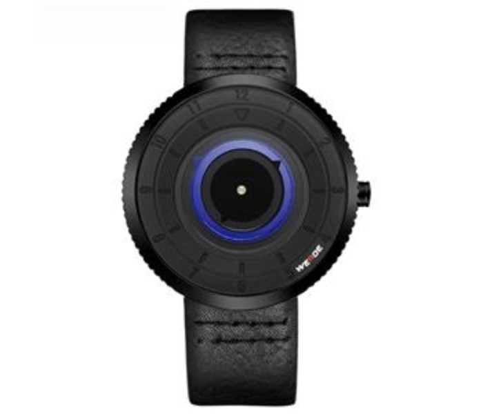 Weide WD 006LB Mens Analog Watch Black and Blue - Zoom Image 4