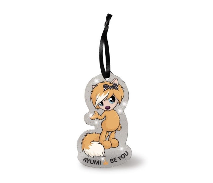 Nici 38494 Talent 30 cm Dangling With Sparkling Pendant Orange - Zoom Image 1