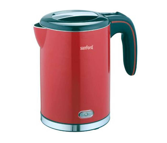 Sanford SF1877EK BS Plastic Electric Kettle - 1.2 Litre, Red - Zoom Image