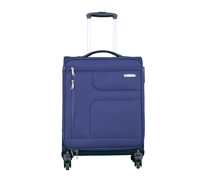 Para John PJTR1025 4 Wheel Soft Trolley Bag - Navy Blue - Zoom Image