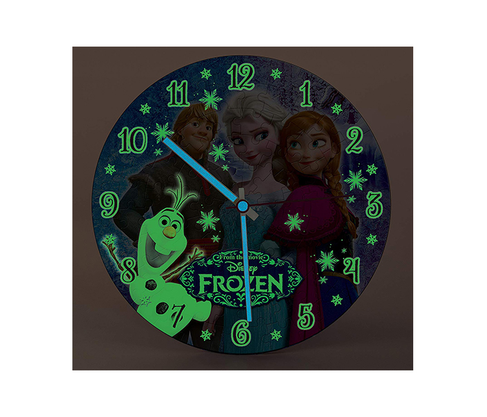 Clementoni 23021 96 Pieces Frozen Clock Children Puzzle - Zoom Image 2