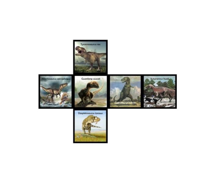 V-Cube 00.0256 Dinosaurs - 2 Pillow Multicolor - Zoom Image 2