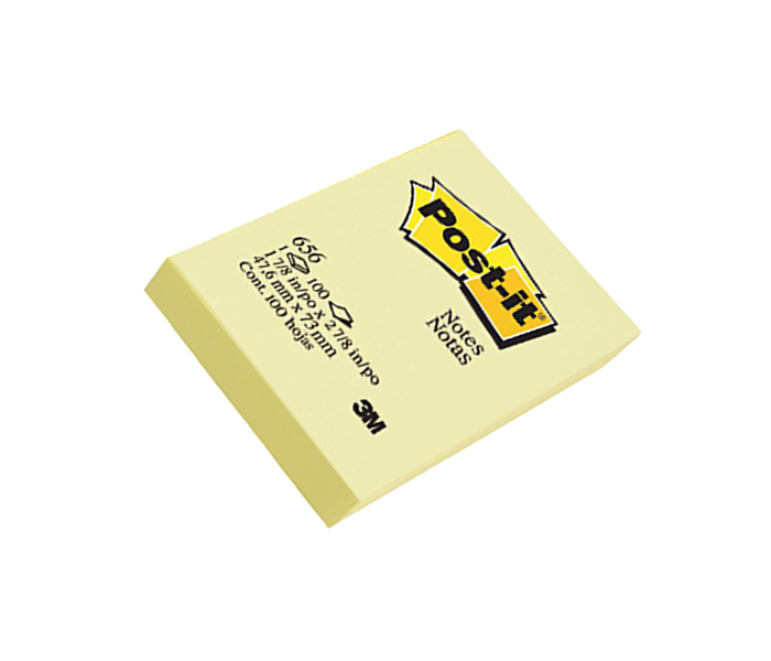 Post-it 656 2 × 3-inch Sticky Note - Yellow - Zoom Image 3