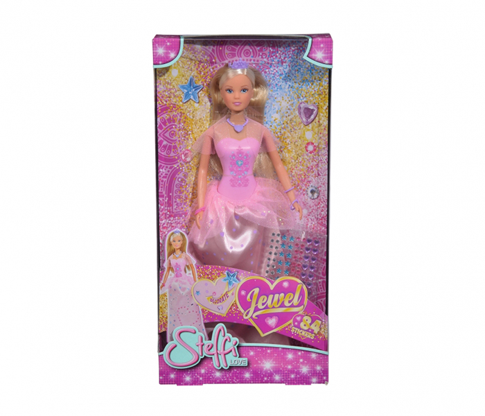 Simba 105733228 29 Cm Steffi Love Jewel & 84 Stickers - Zoom Image 2