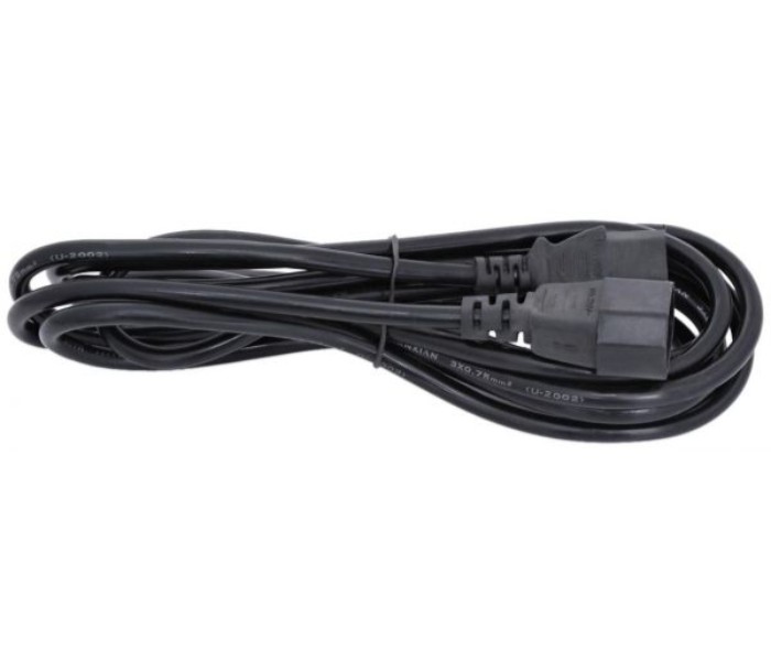  UPS Male to Female Cable 3m UPC-3MB Black - Zoom Image 3