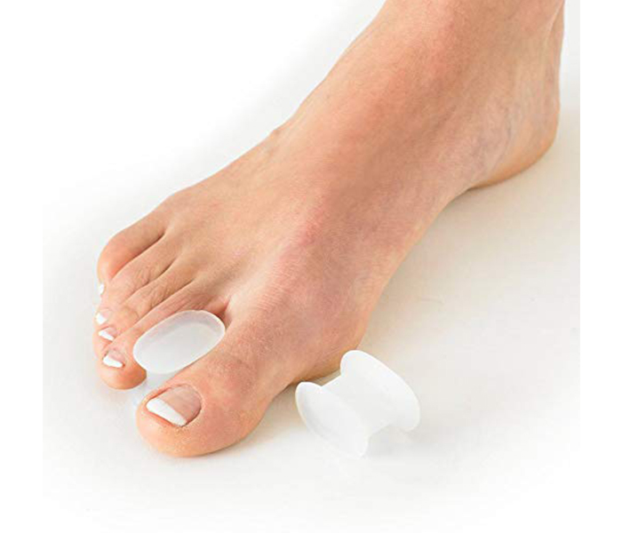 Neo Gel 2 Pieces Silicone Big Toe Separators - White - Zoom Image 2