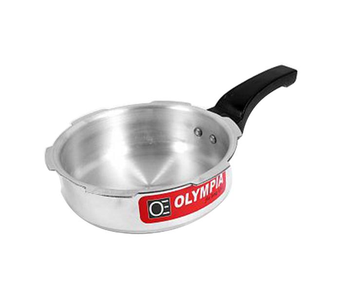 Olympia OE-155 5 Liter Aluminium Pressure Cooker & 2.5 Liter Aluminium Pressure Pan 2 in 1 Combo Set - Zoom Image 5