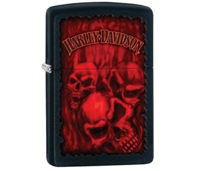 Zippo 28826 218 Harley Davidson Lighter Black - Zoom Image 2